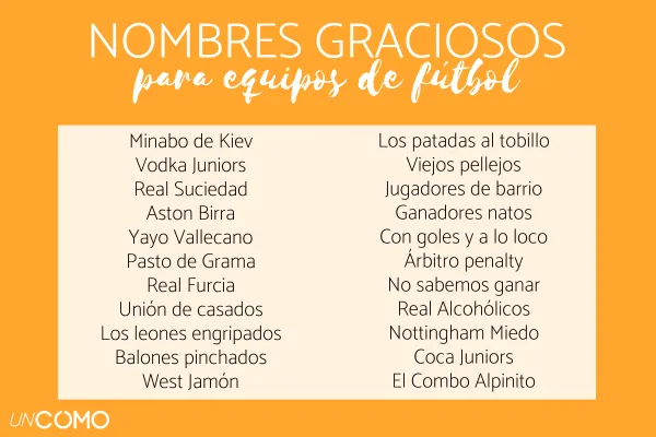nombres creativos para equipos de futbol femenino inspiradores
