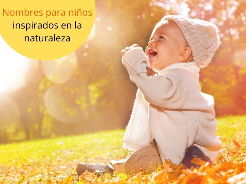 nombres poco comunes para bebes inspirados en la naturaleza
