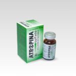 ¿Qué es la atropina y cuáles son sus nombres comerciales más comunes en el mercado?